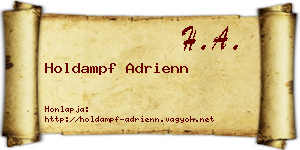 Holdampf Adrienn névjegykártya