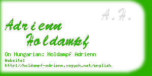 adrienn holdampf business card